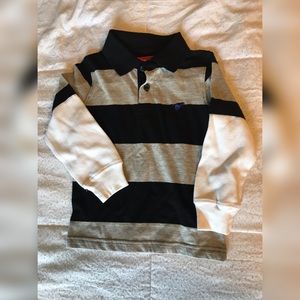 Toddler long sleeve polo